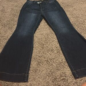 Just blue flare jeans